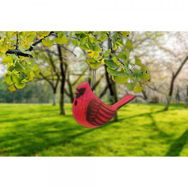 Cardinal Bird House