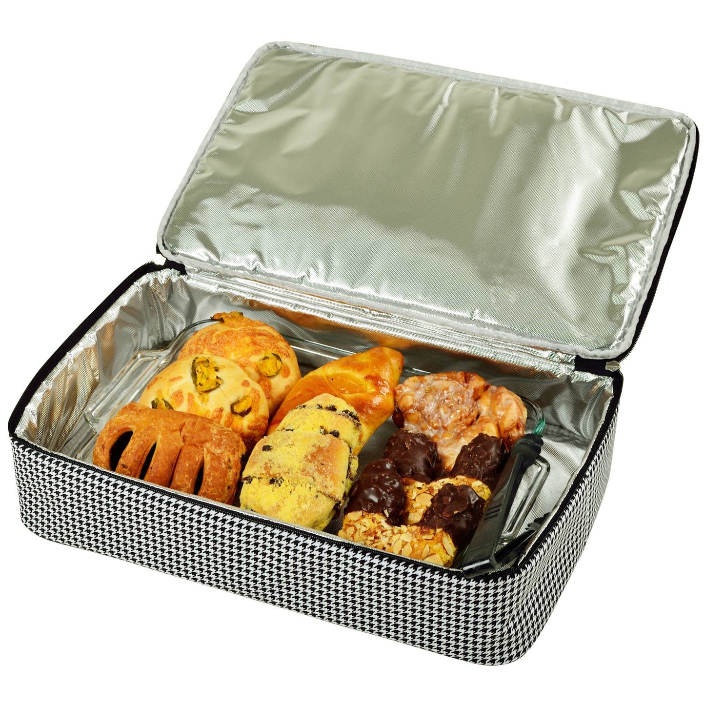 Balcones Double Layer Thermal Food Carrier: Black
