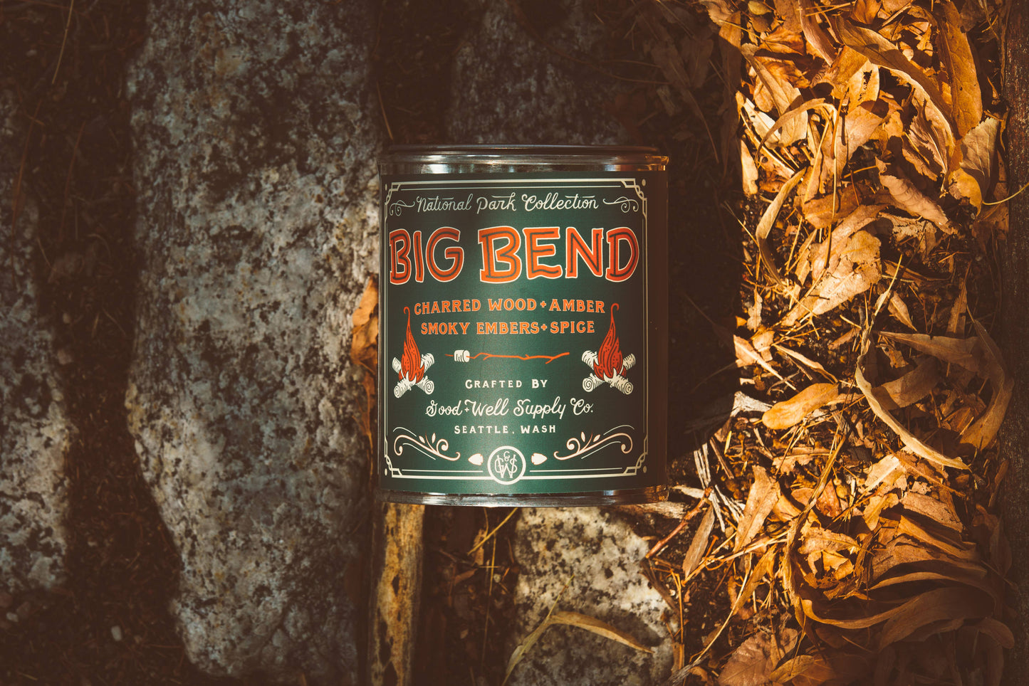 Big Bend National Park Candle: 1/2 Pint