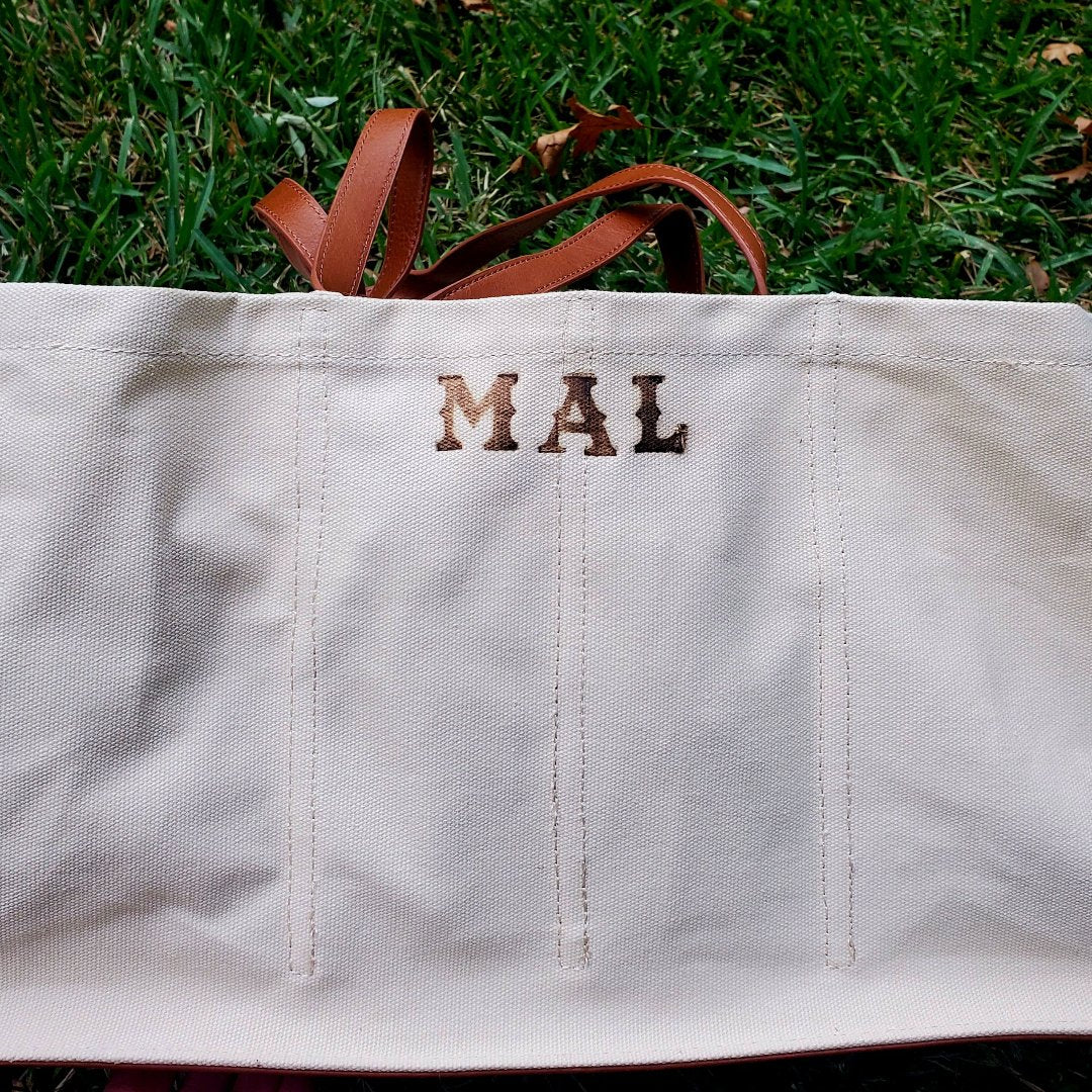 Palo Duro Heavy Canvas Large Tote Bag