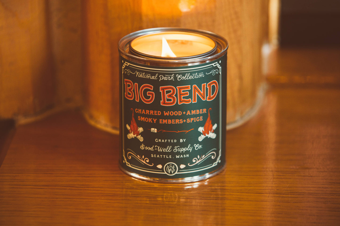 Big Bend National Park Candle: 1/2 Pint