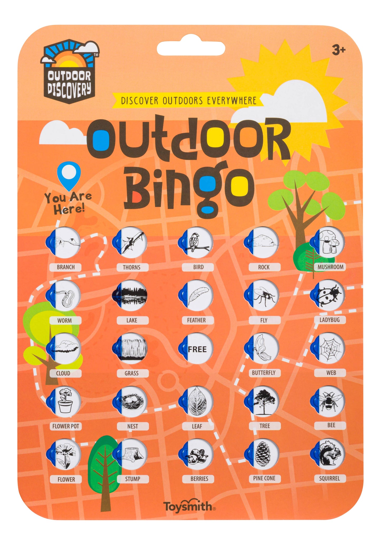 Great Outdoors Bingo 4-Pack-Travel or Yard Game