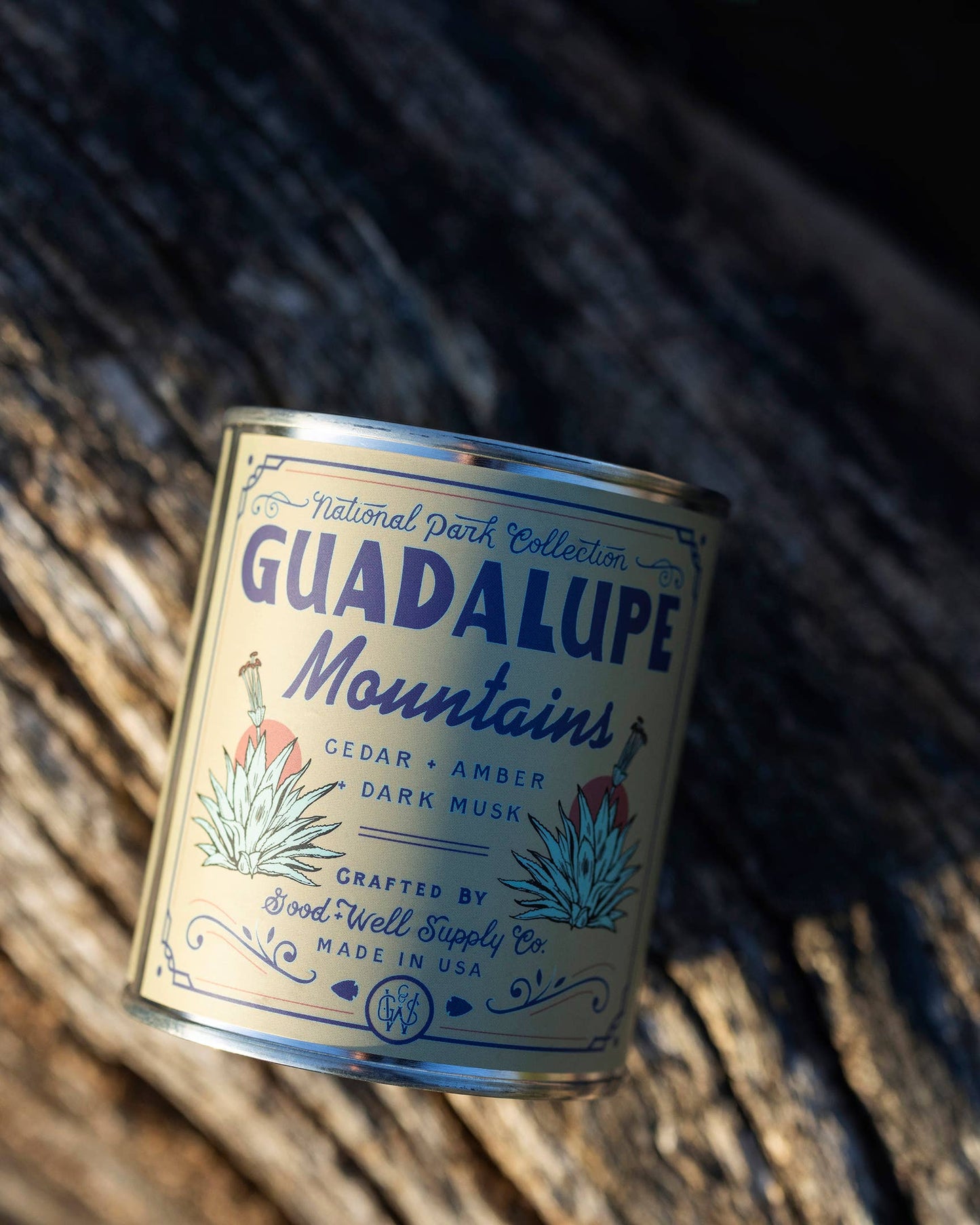 Guadalupe Mountains National Park Candle : 1/2 Pint