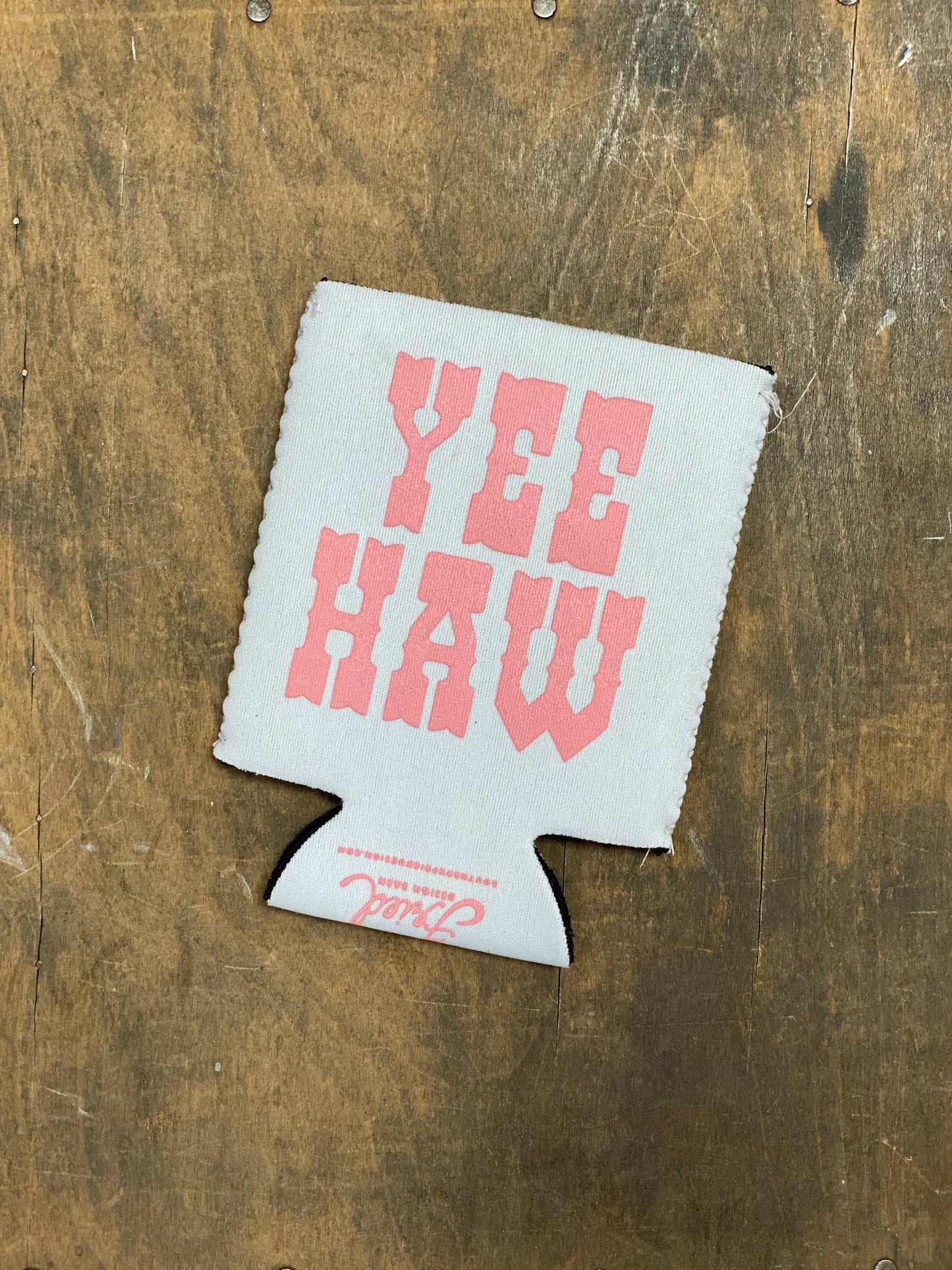 Yeehaw Coozie - Pink