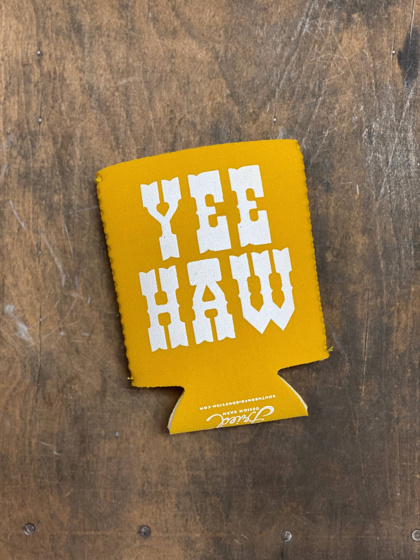 Yeehaw Coozie - Yellow