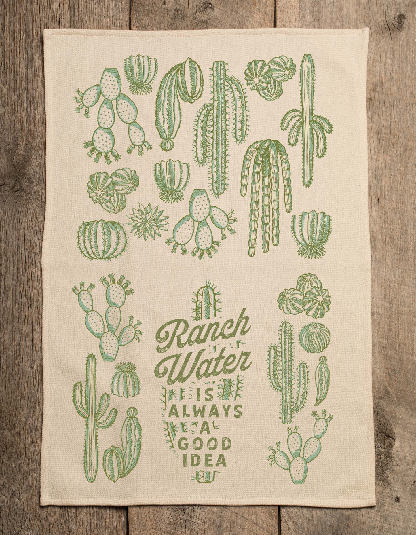 Ranch Water Is Always A Good Idea - Kitchen Towel
