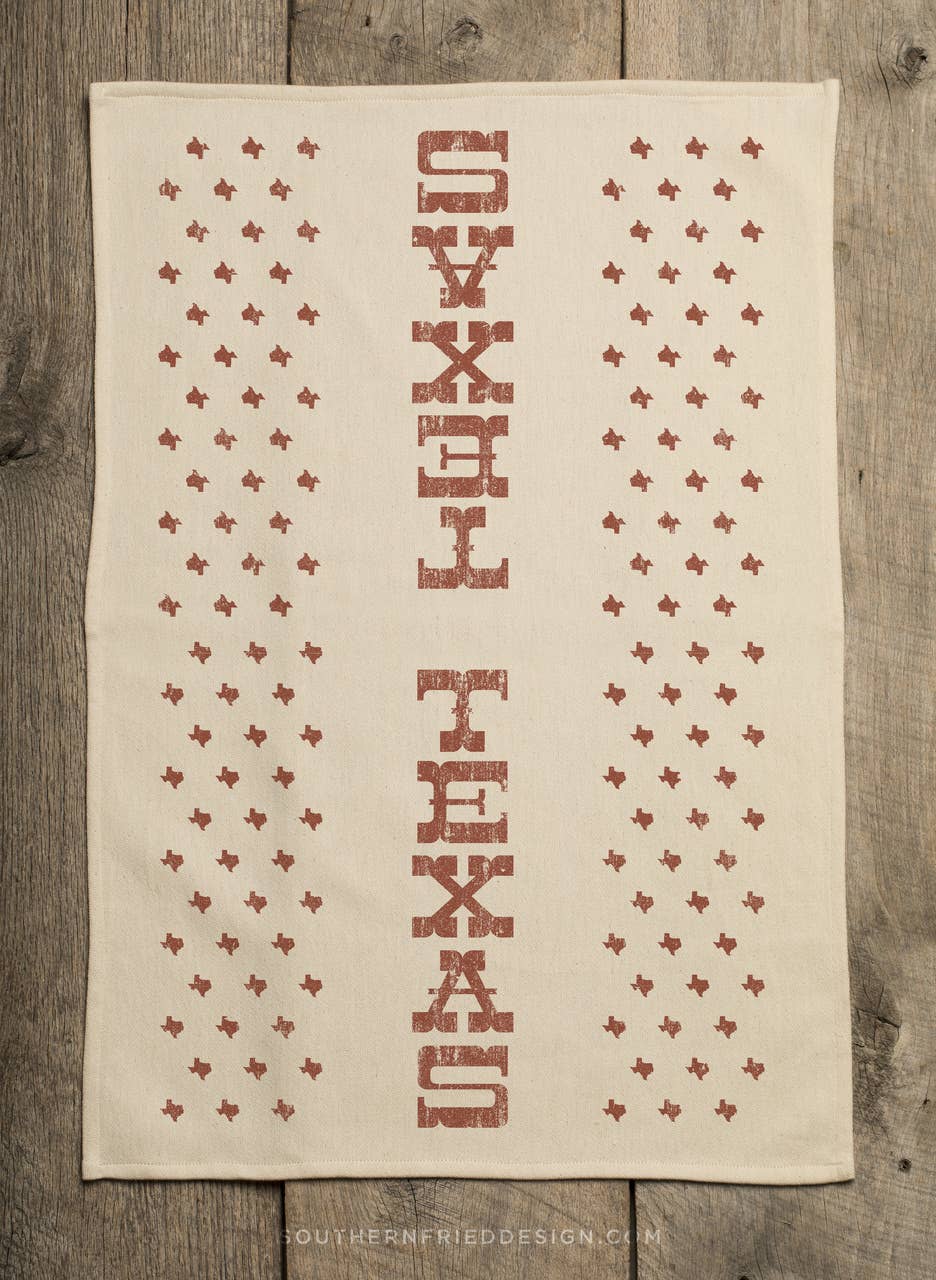 Texas Texas Yeehaw! - Kitchen Towel