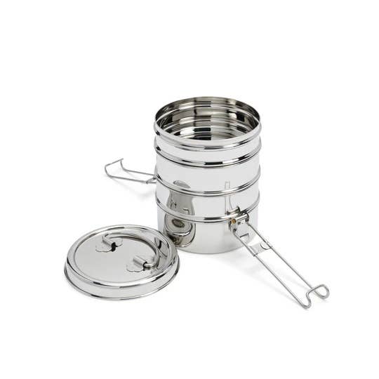 Goldfinch 4-Layer Stainless Stacked Food Storage