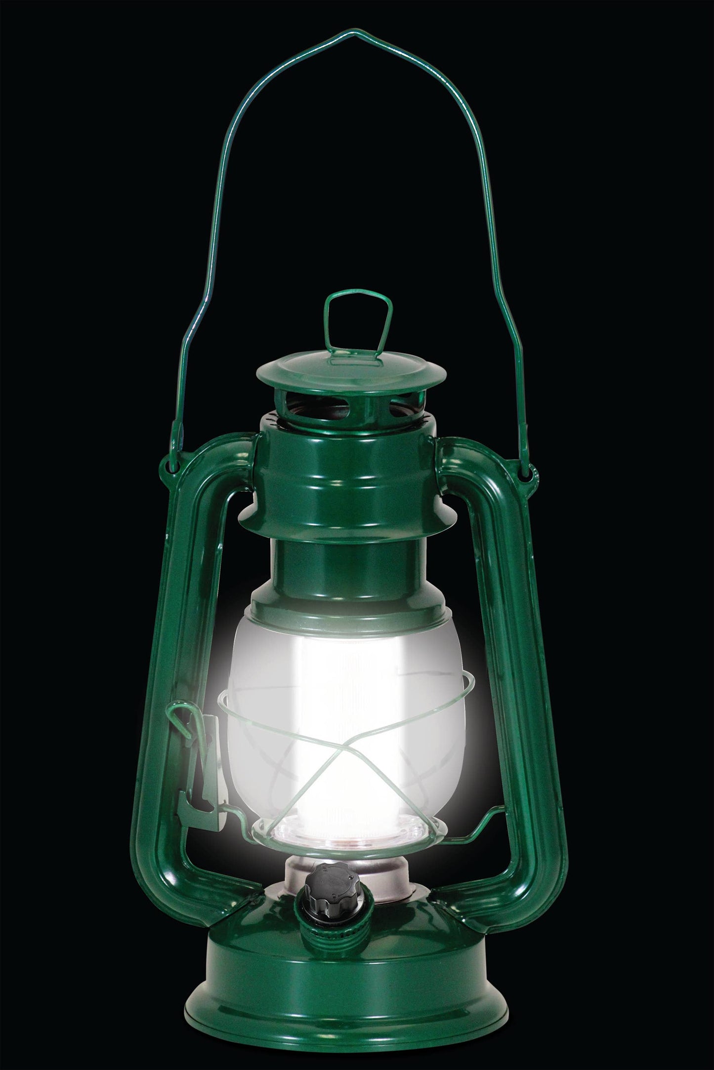 Sweetgrass Vintage Style Hurricane 12-LED Lantern