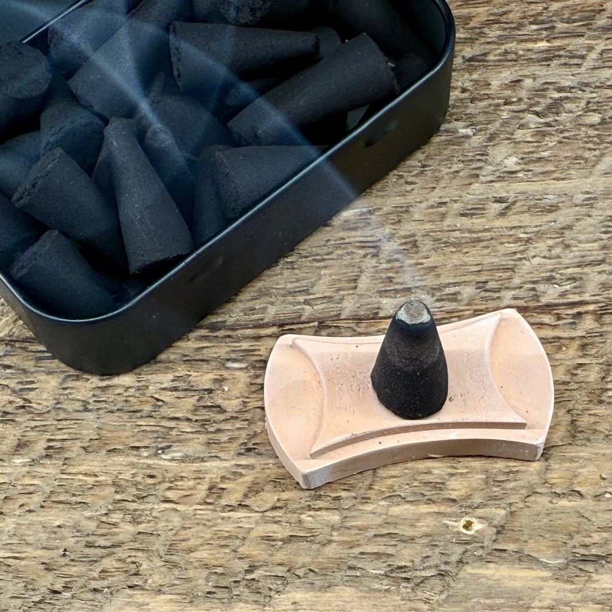 High Desert Apothecary Charcoal Incense Cones: Campfire