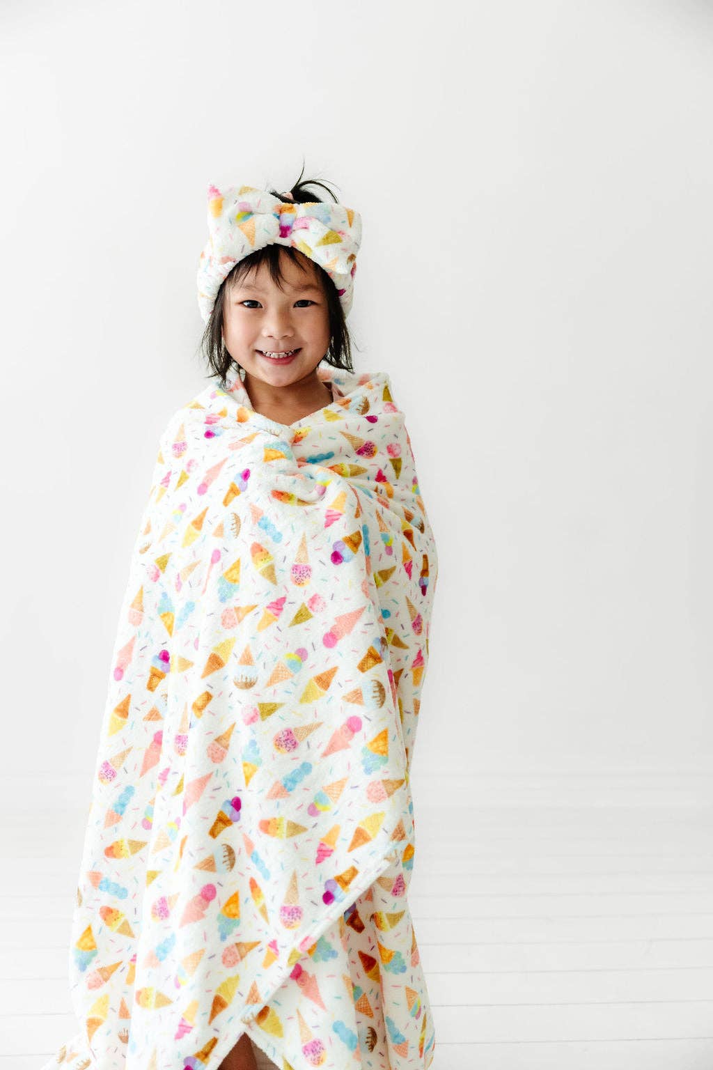 Ice Cream Social Plush Blanket