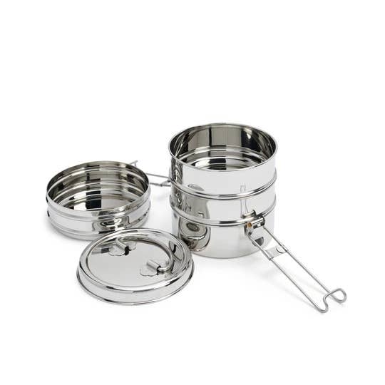 Goldfinch 4-Layer Stainless Stacked Food Storage