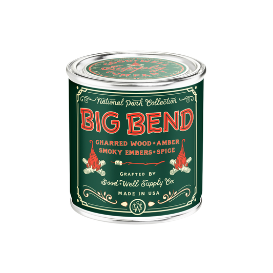 Big Bend National Park Candle: 1/2 Pint