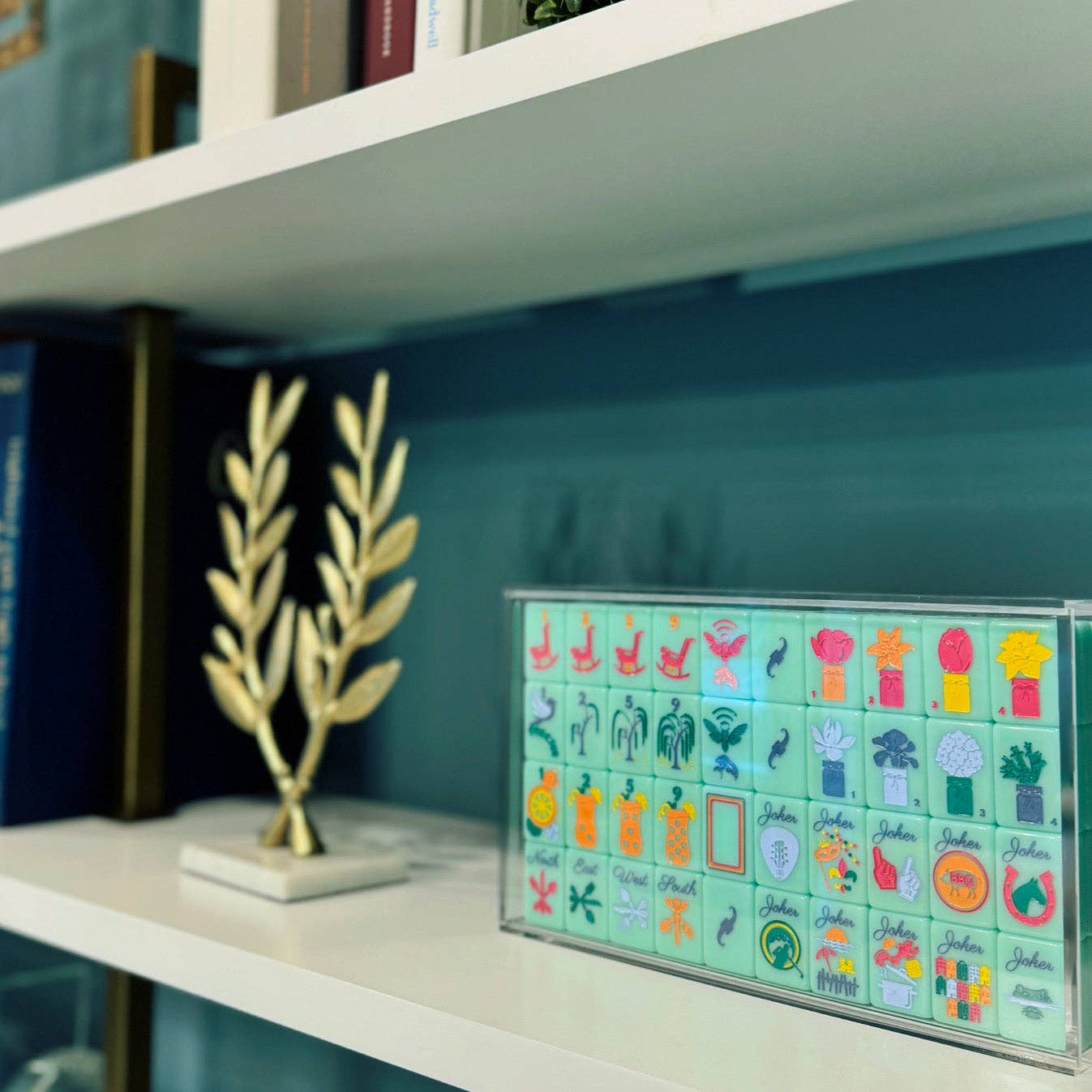 Mahjong Acrylic Display Box (Destination Collection Tiles)