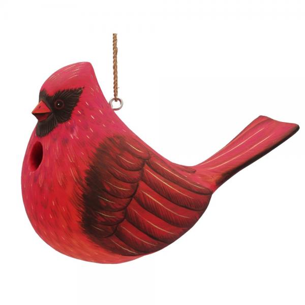 Cardinal Bird House