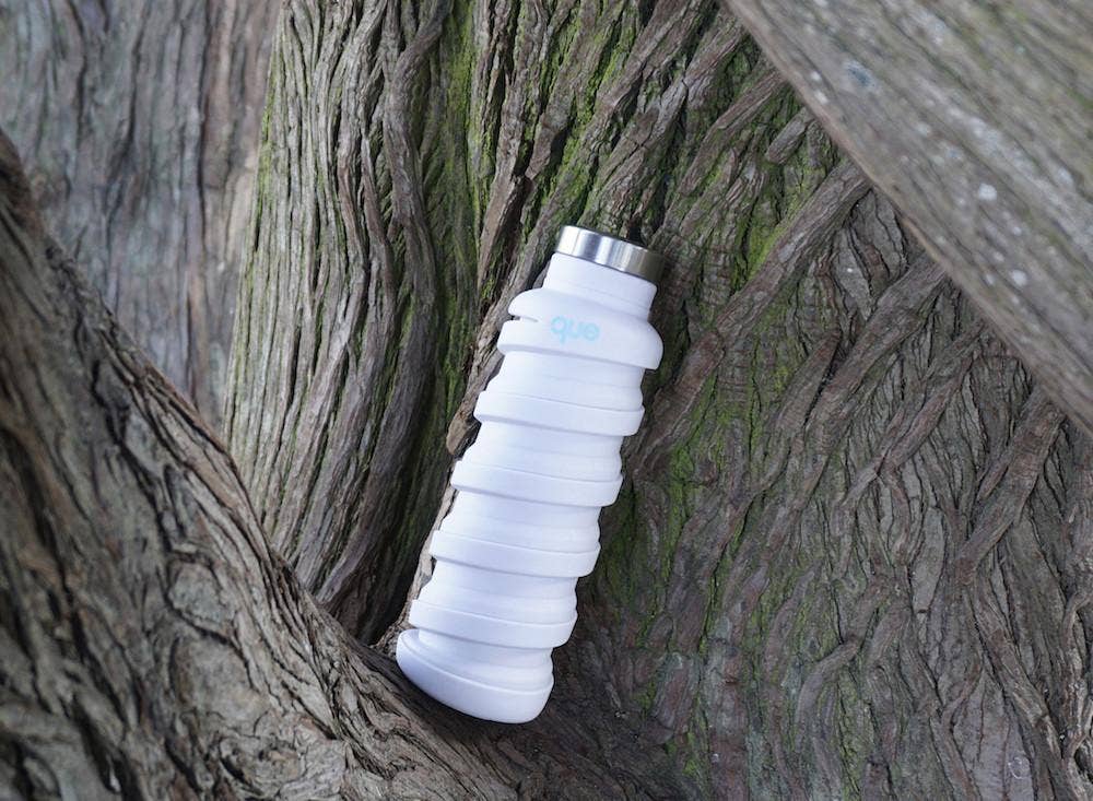 20oz Collapsible Water Bottle - Glacier White