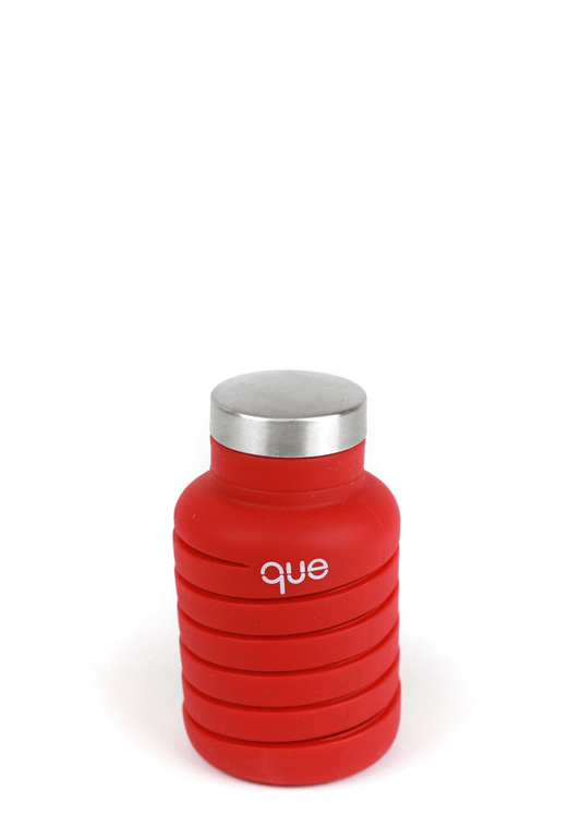 Barton Springs 20oz Collapsible Water Bottle - Bonfire Red