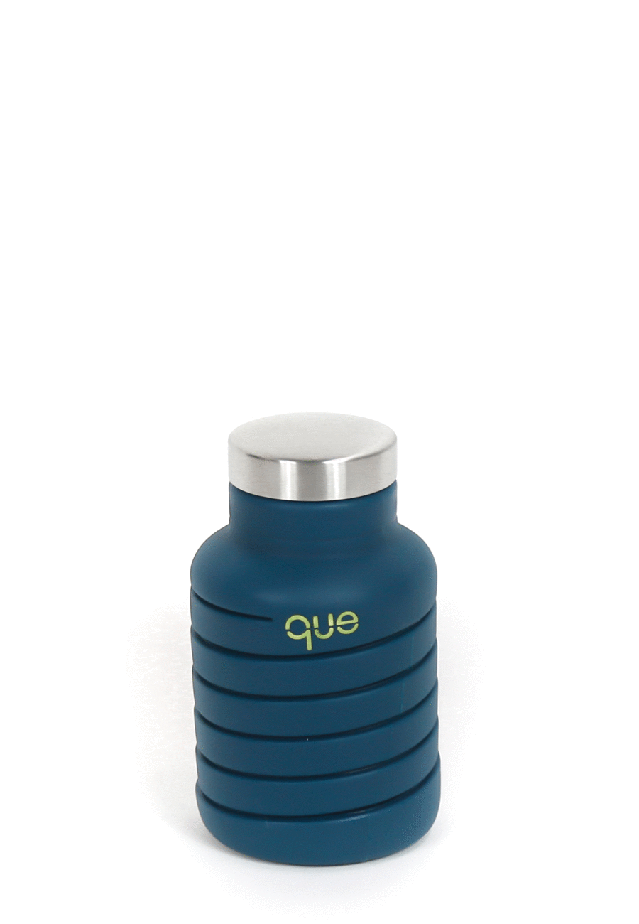 20oz Collapsible Water Bottle - Midnight Blue