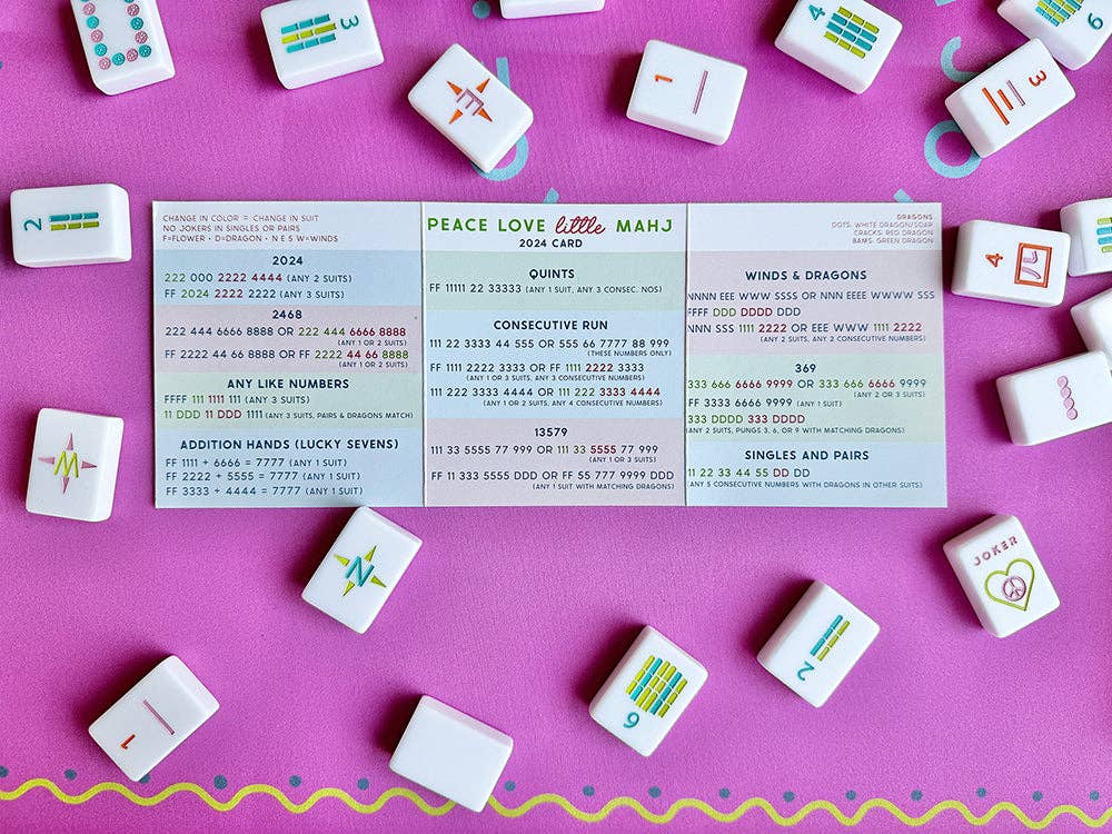 2025 Little Mahjong Card