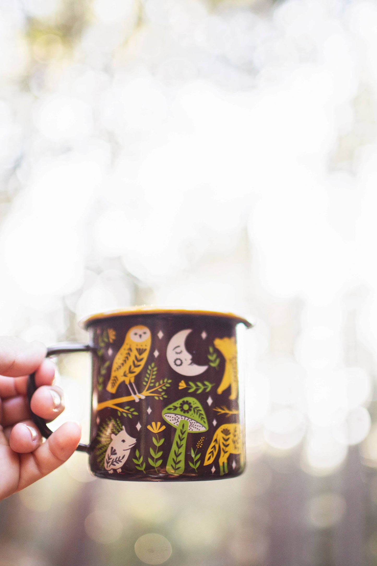 Woodland Friends Enamel Mug