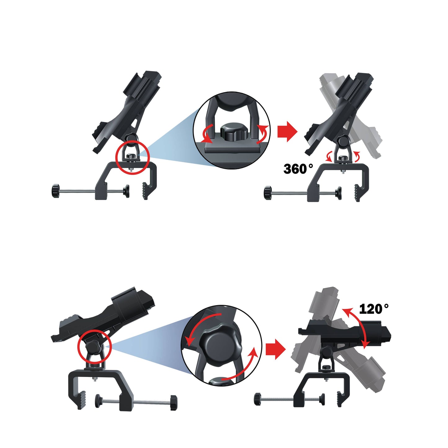 REEL REST™
Hands-Free Fishing Rod Holder