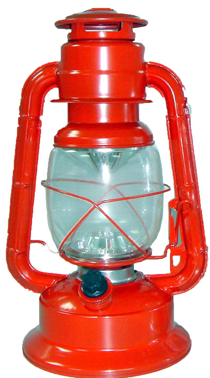 Firewheel Small Red LED Lantern