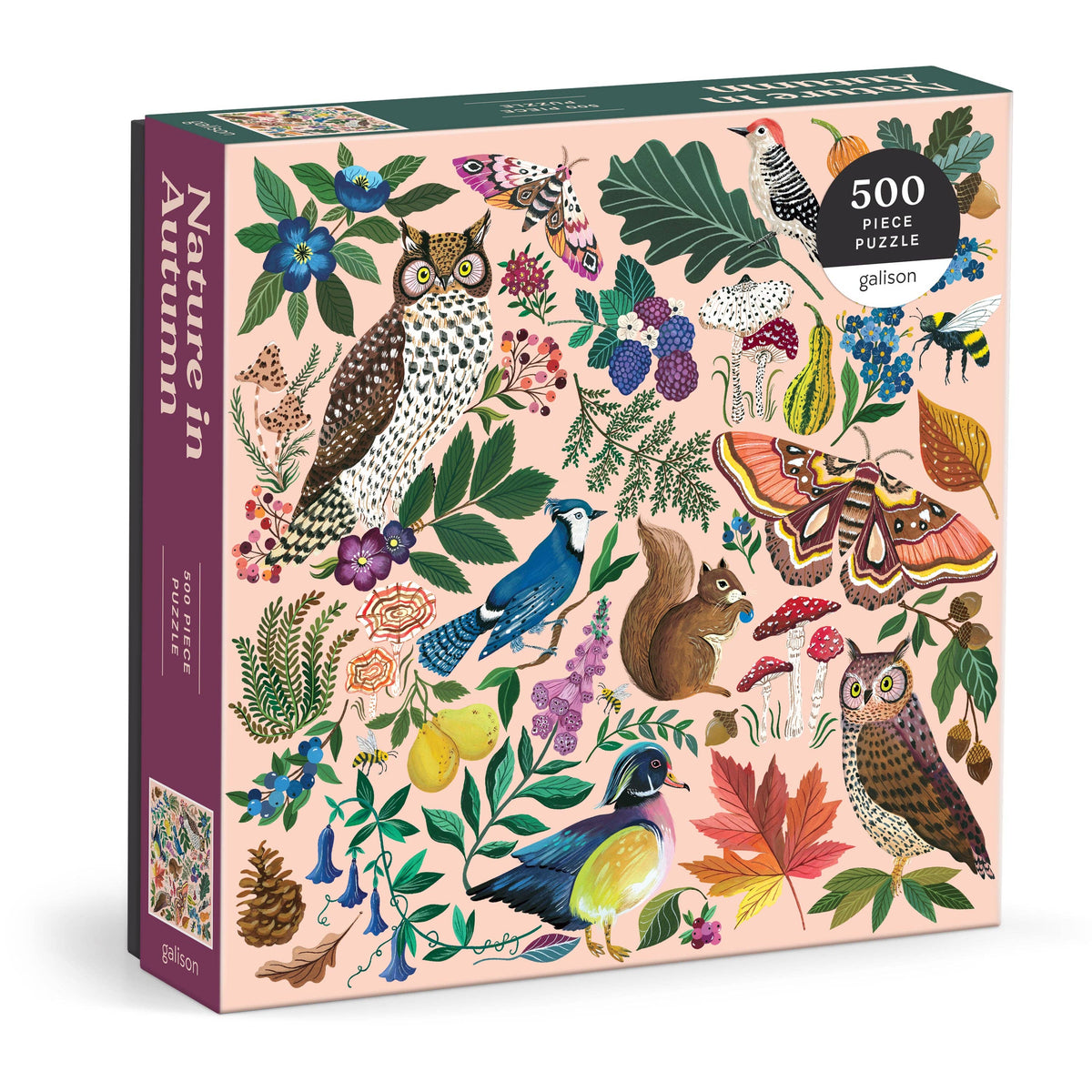 Walk in the Woods: Nature in Autumn 500 Piece Puzzle