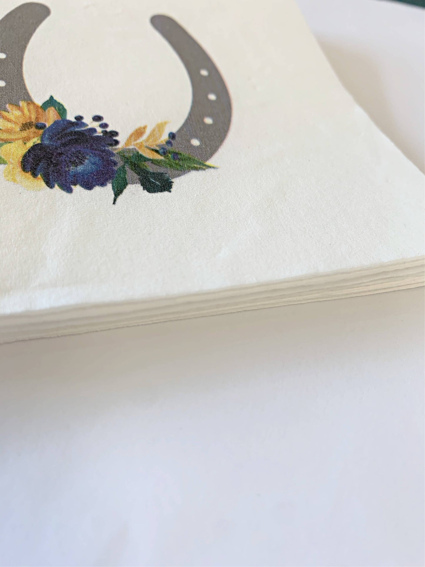 Derby Blue & Yellow Cocktail Napkins | Set of 16