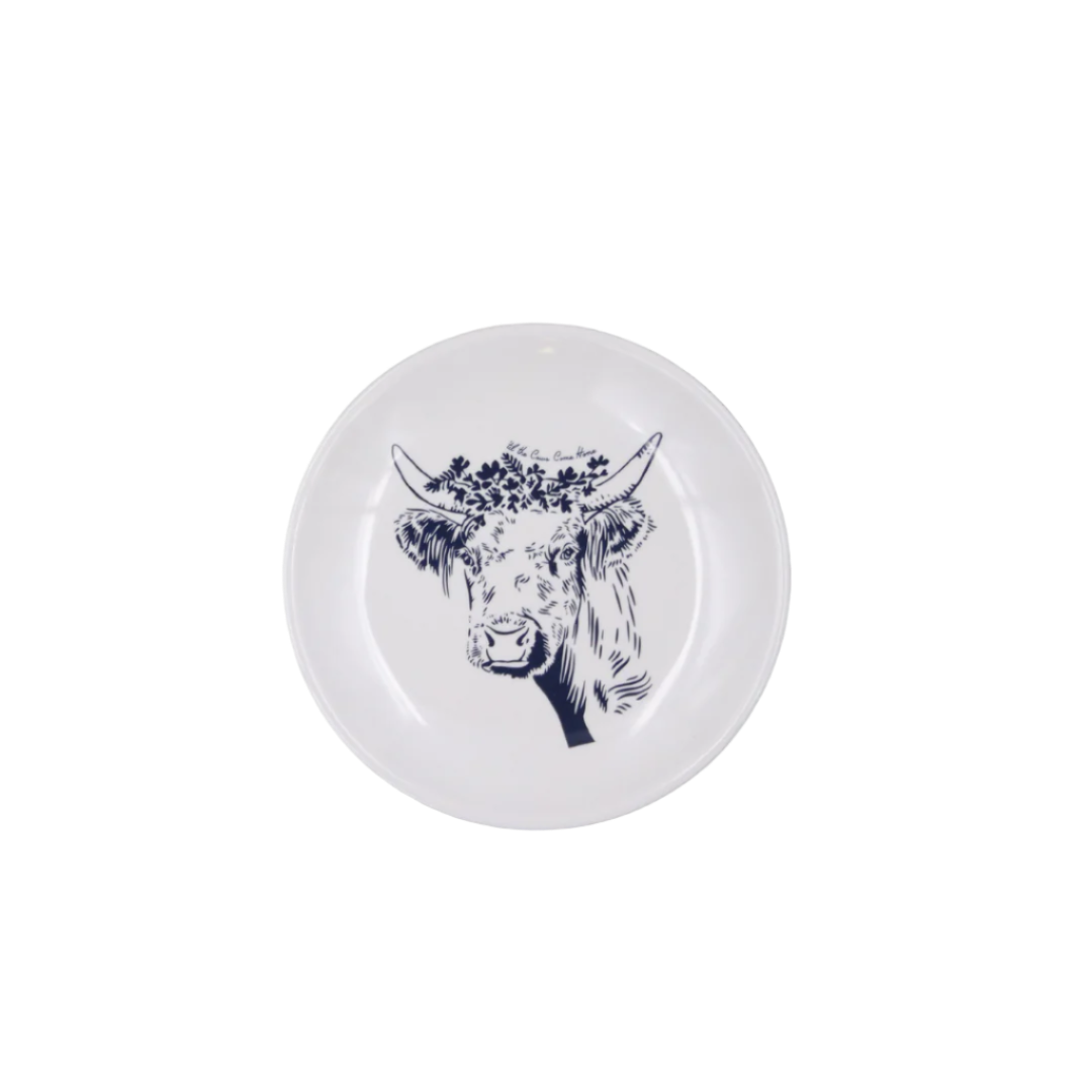 'Til the Cows Come Home! Melamine Small Plate