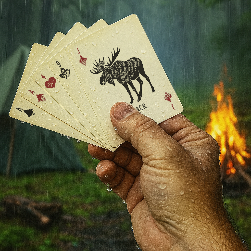 Lucky Camper Playing Cards - Waterproof deck