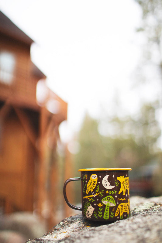 Woodland Friends Enamel Mug