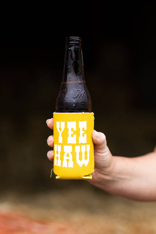 Yeehaw Coozie - Yellow