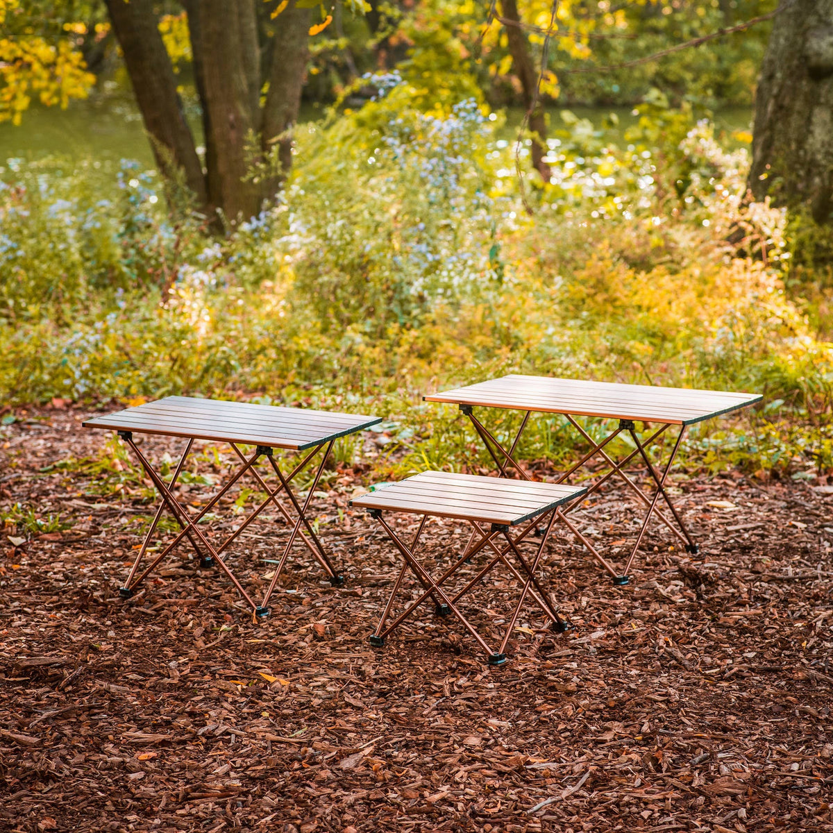 DKR Portable Collapsible Camping Table: Small