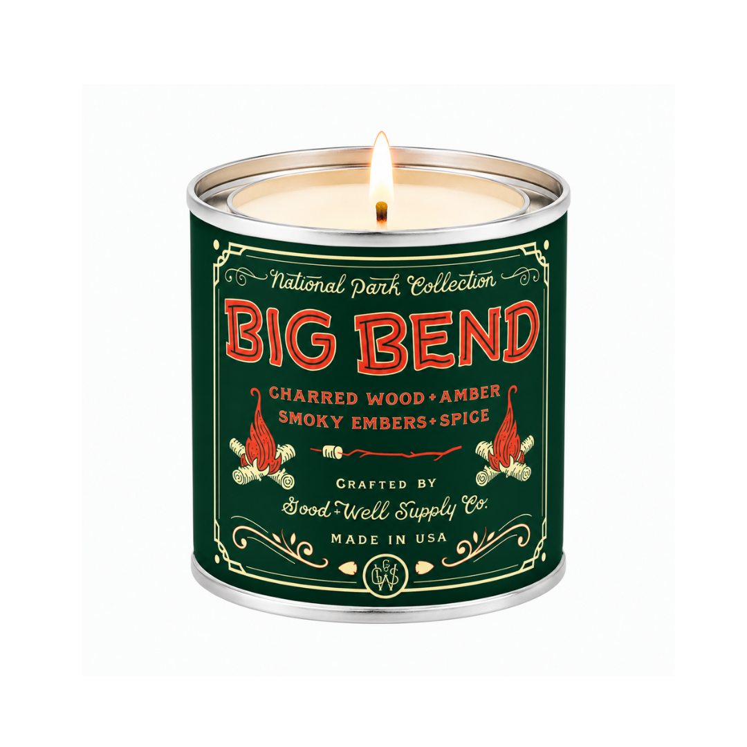 Big Bend National Park Candle: 1/2 Pint