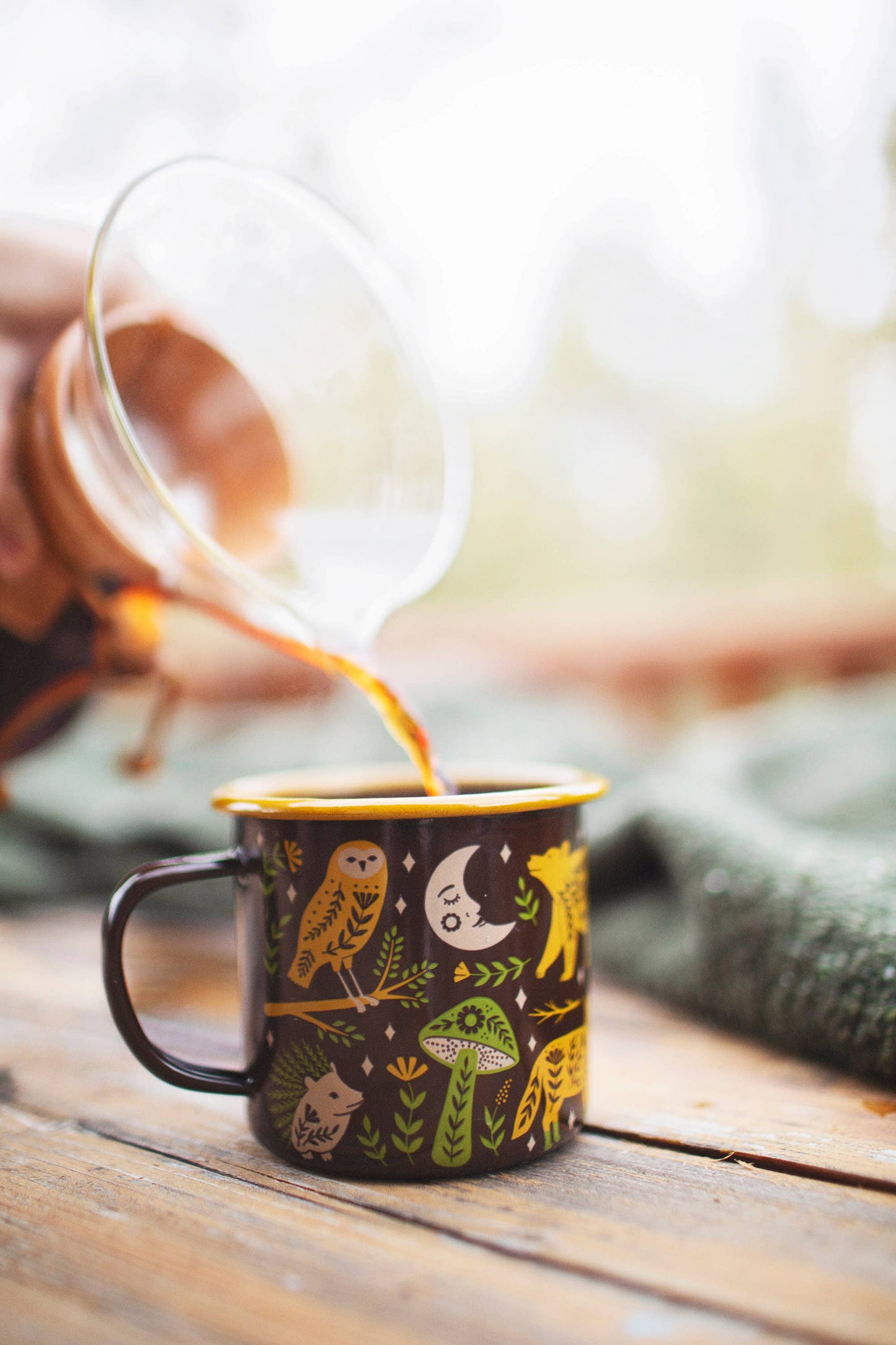 Woodland Friends Enamel Mug