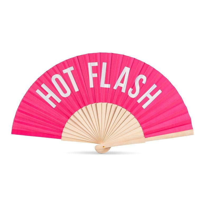 HOT FLASH Hand Fan-Hot Pink-16"W
