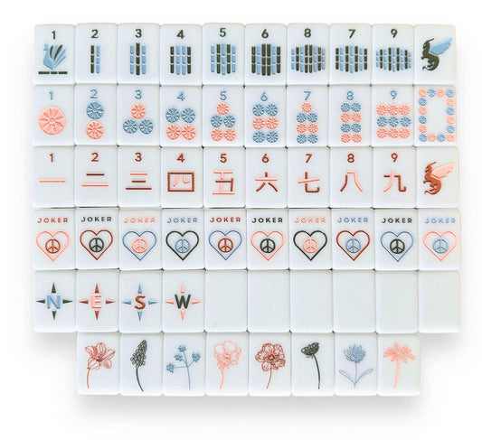 West Texas Desert Dreams Mahjong Tiles