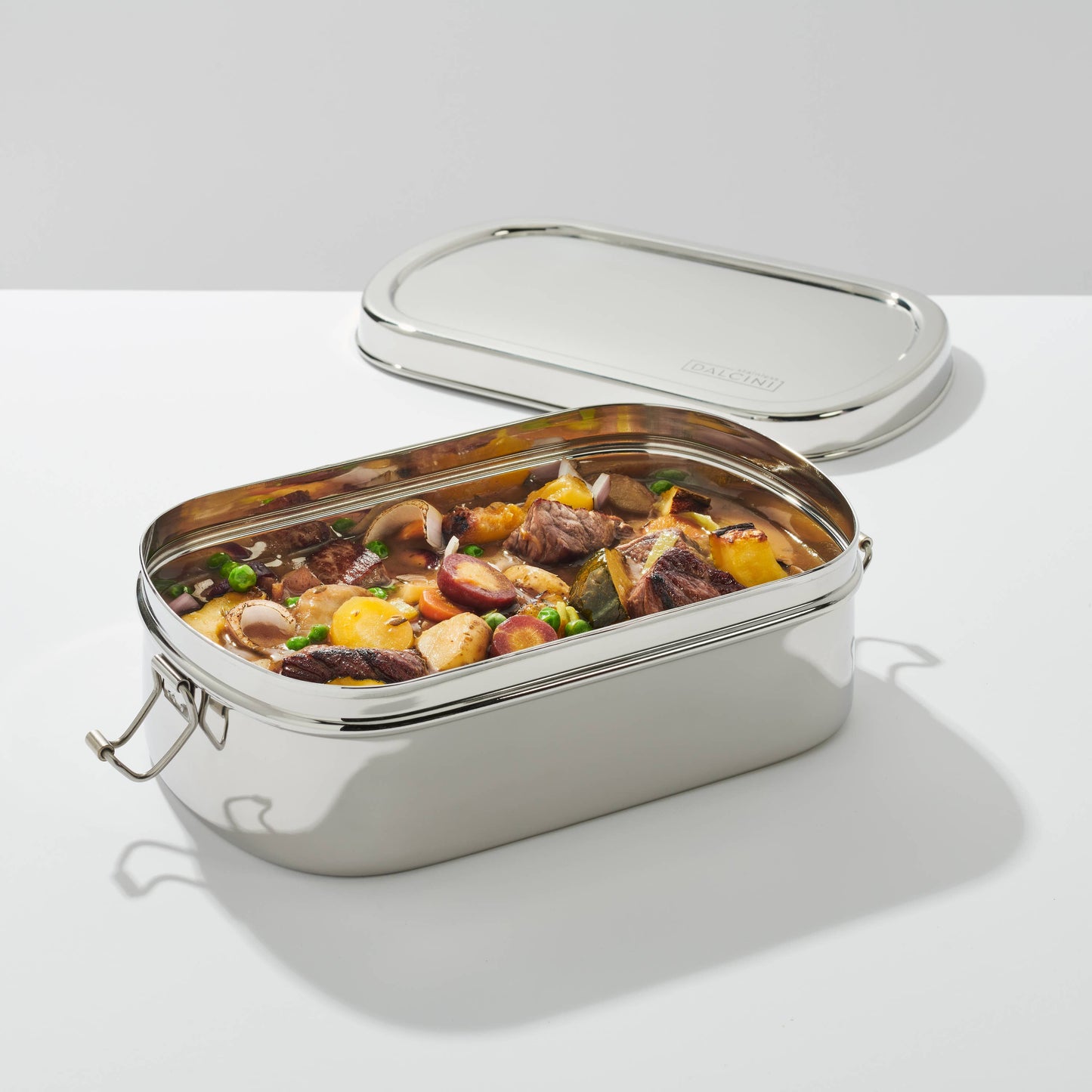Chickadee Large Stainless Food Container with Clips