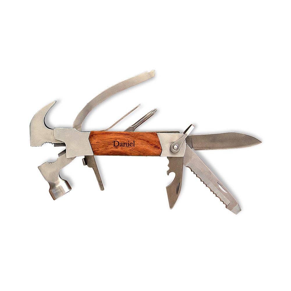 Whitetail Rose Wood Handle Hammer Multi-Tool