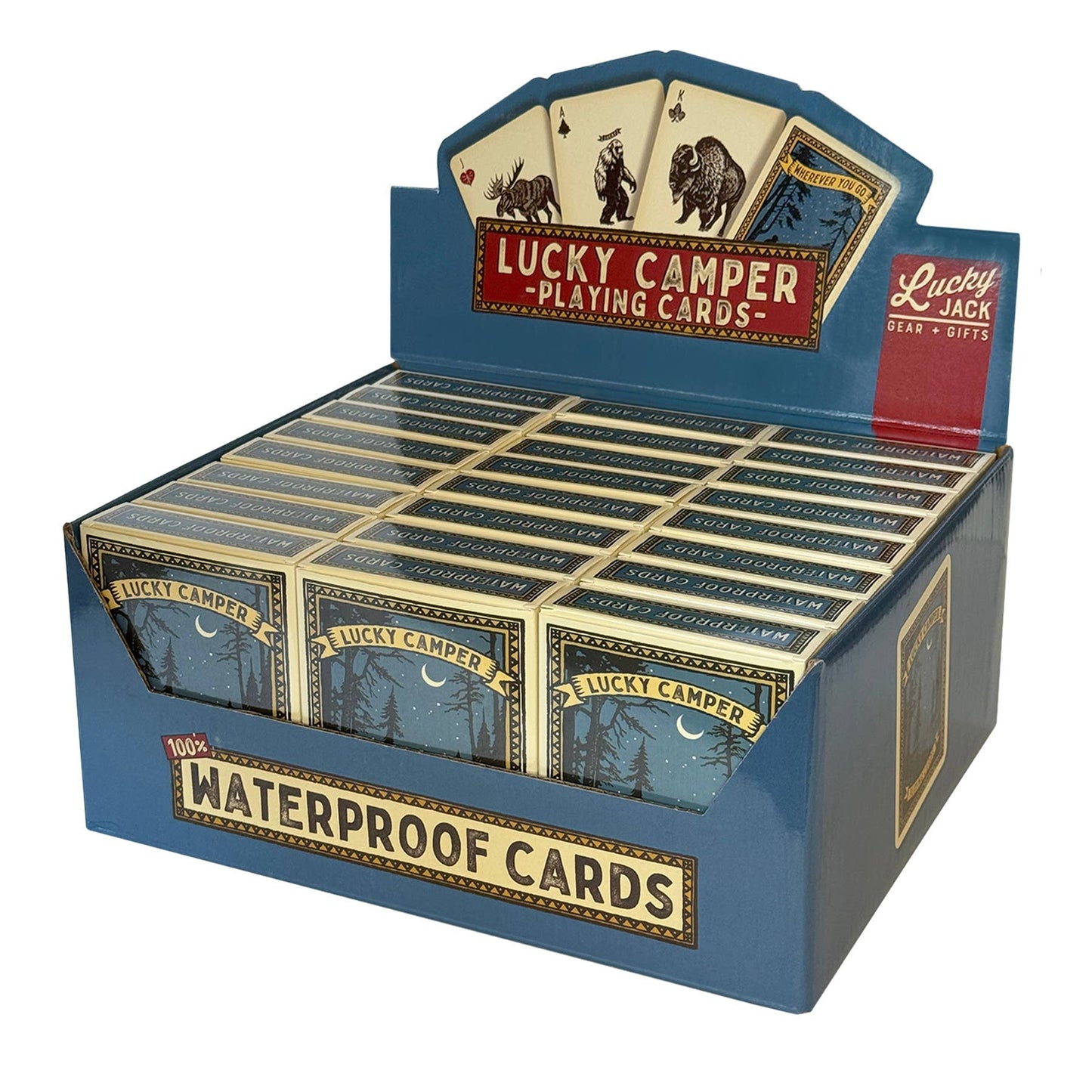 Lucky Camper Playing Cards - Waterproof deck