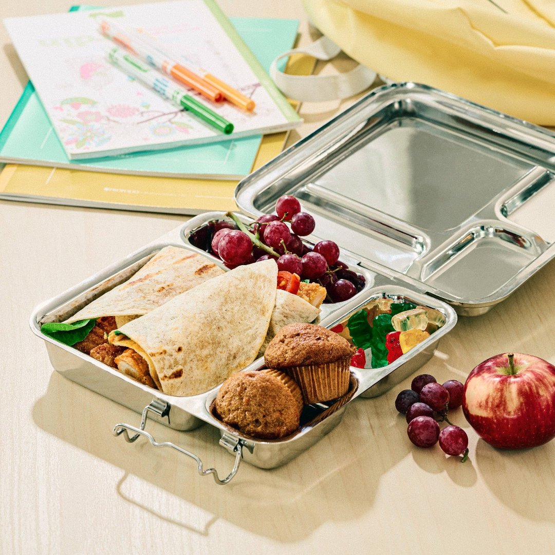 Mockingbird Charcuterie Stainless Steel Bento Box