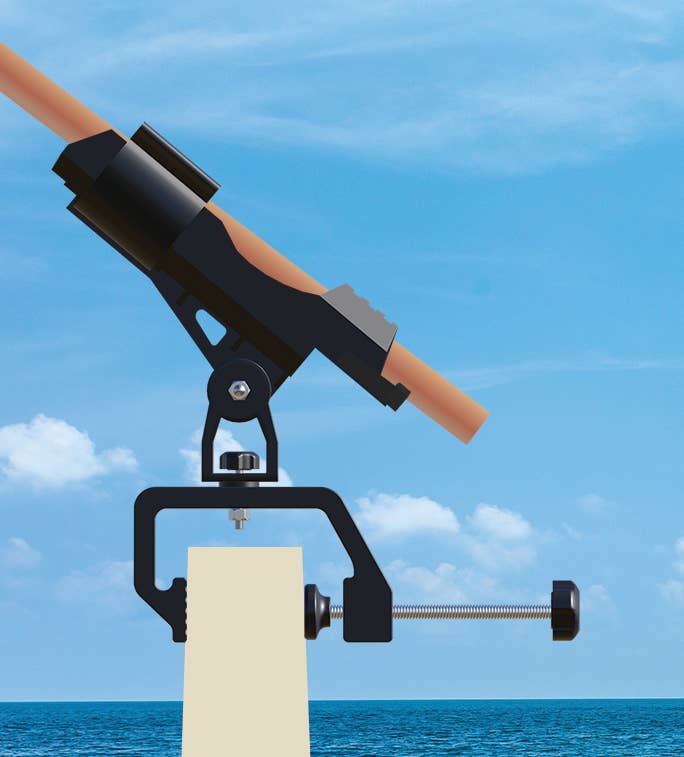REEL REST™
Hands-Free Fishing Rod Holder