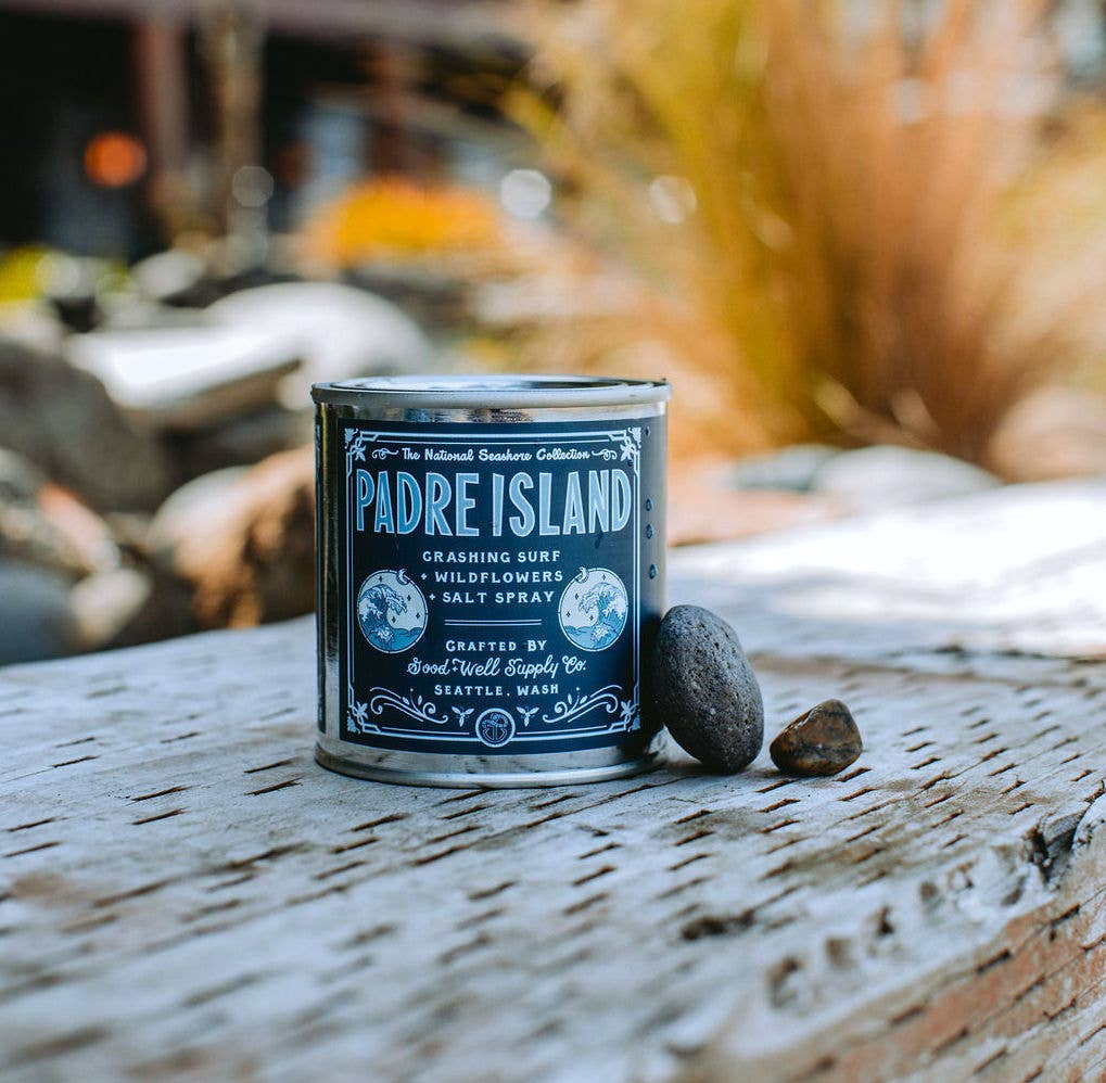 Padre Island Candle: 1/2 pint