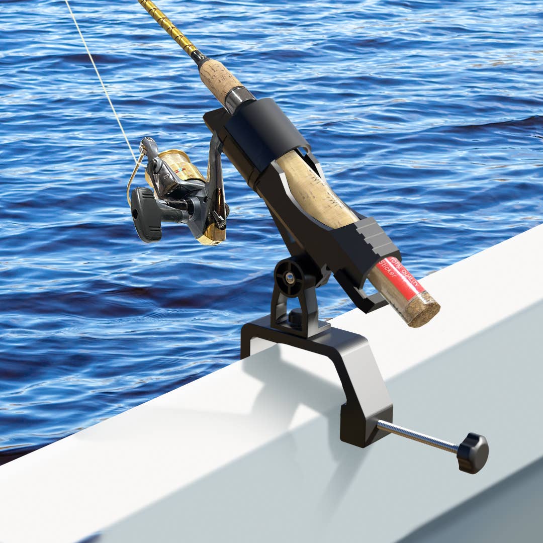 REEL REST™
Hands-Free Fishing Rod Holder