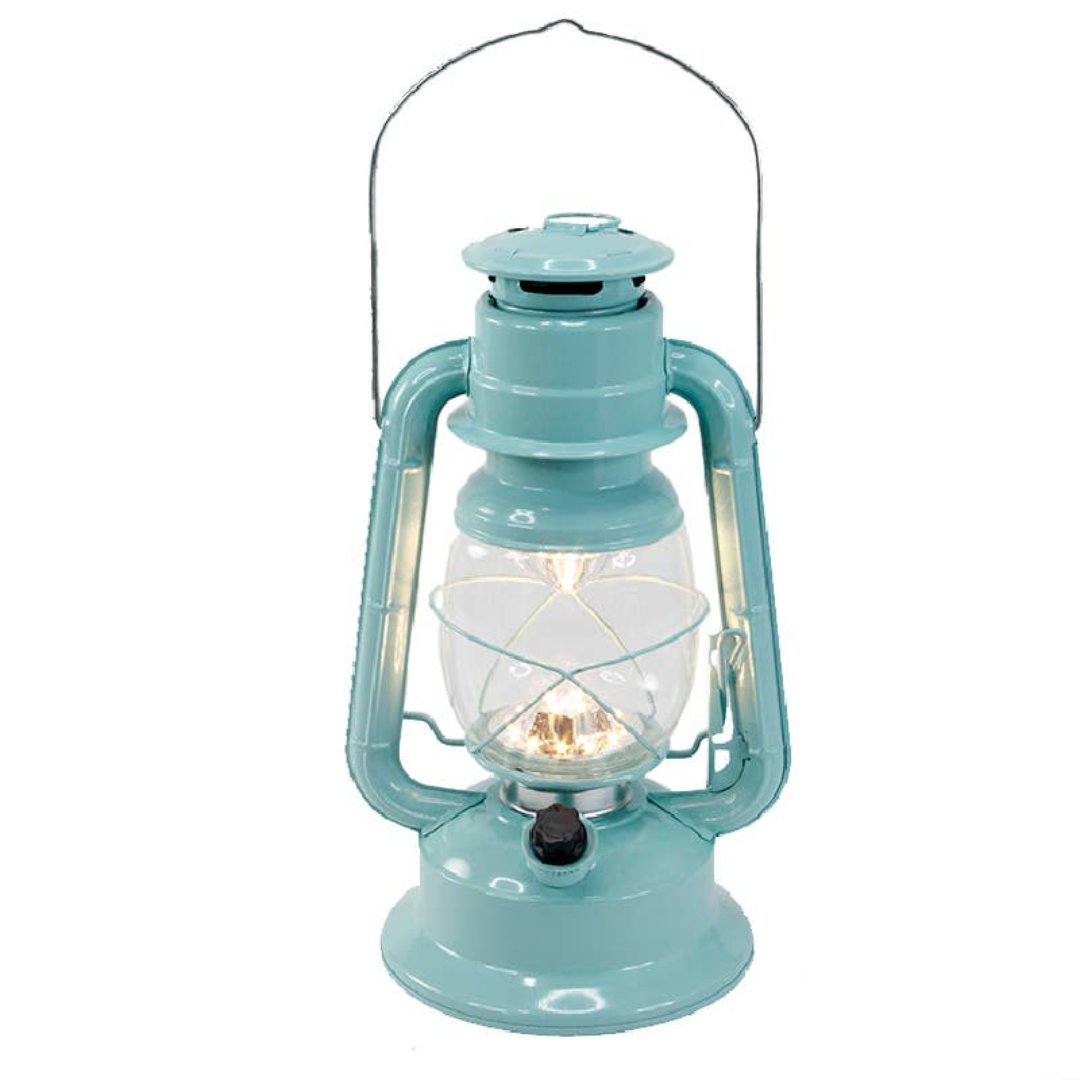 Bluebonnet Large Blue LED Lantern