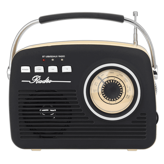 Buddy Holly Multi-Function Bluetooth Retro Speaker: Black