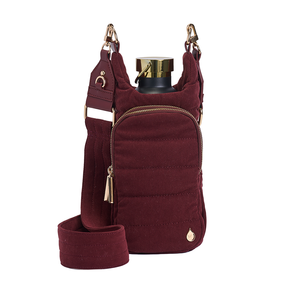 Dripping Springs: Burgundy Courdoroy HydroBag®
